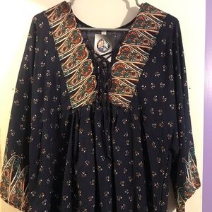 Brand new bohemian blouse